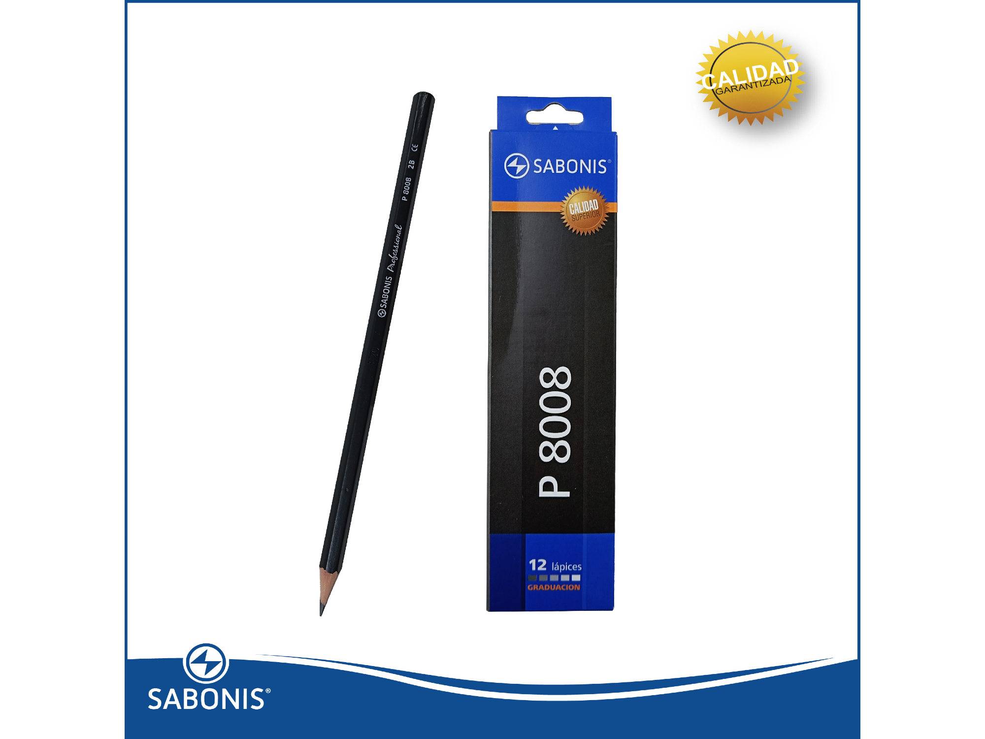 LAPIZ SABONIS 8008 GRADUACION SERIE "B"