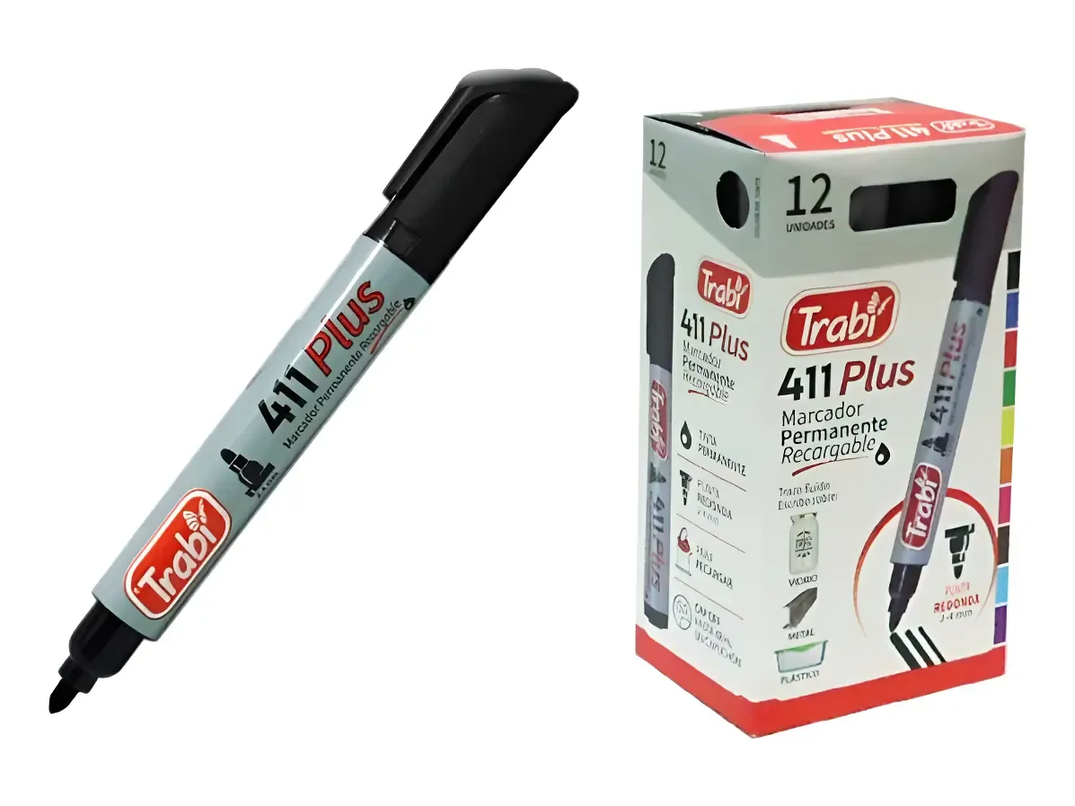 MARCADOR PERMANENTE TRABI 411