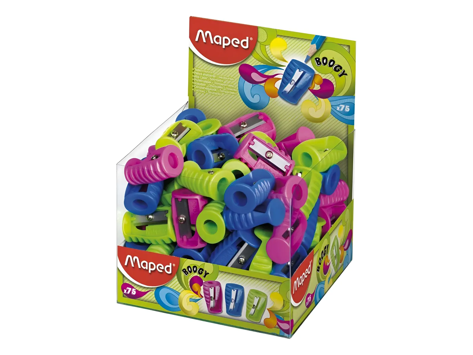 SACAPUNTAS PLASTICO MAPED BOOGY