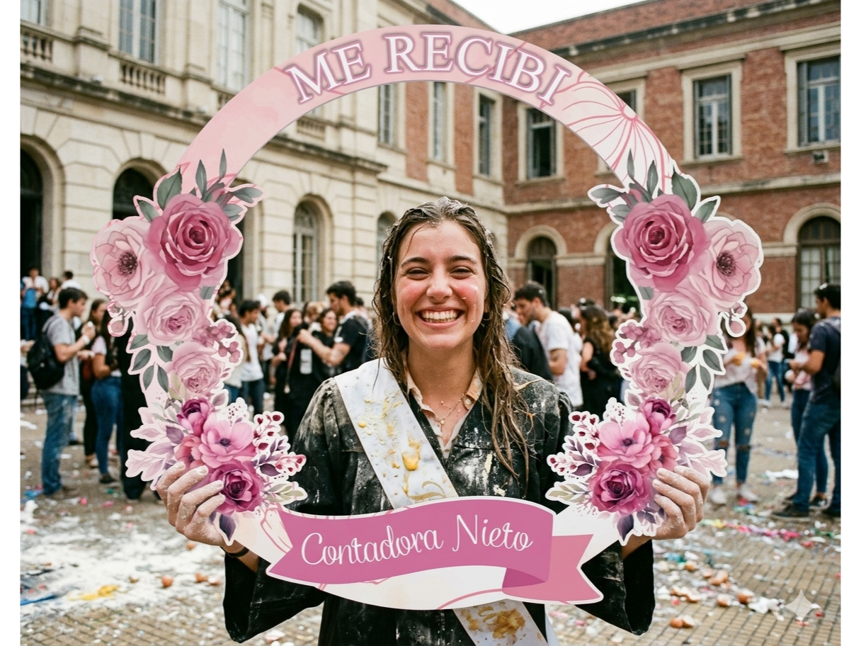 CUADRO DE SELFIE 90CM | MODELO CONTADOR