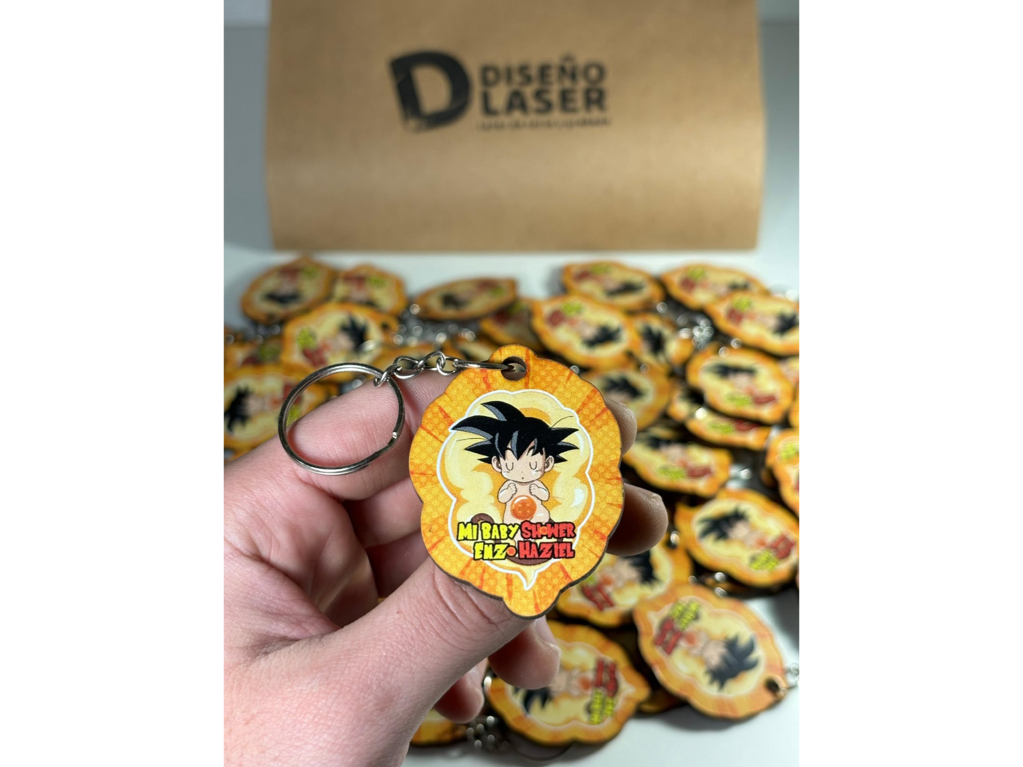 LLAVEROS MDF COLOR Y PROTECTOR