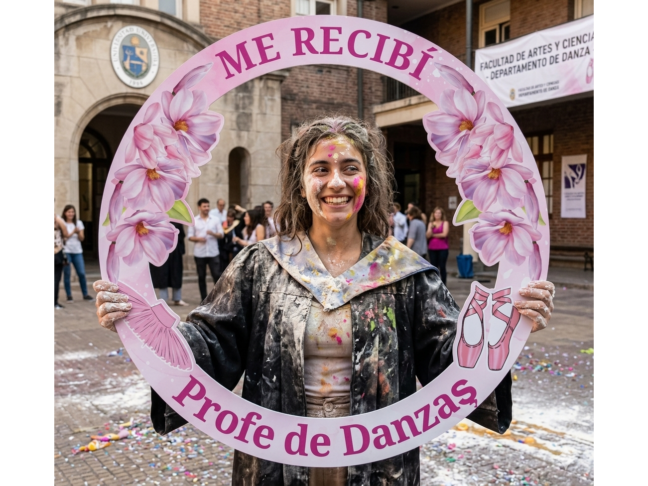 CUADRO DE SELFIE 90CM | MODELO DANZAS