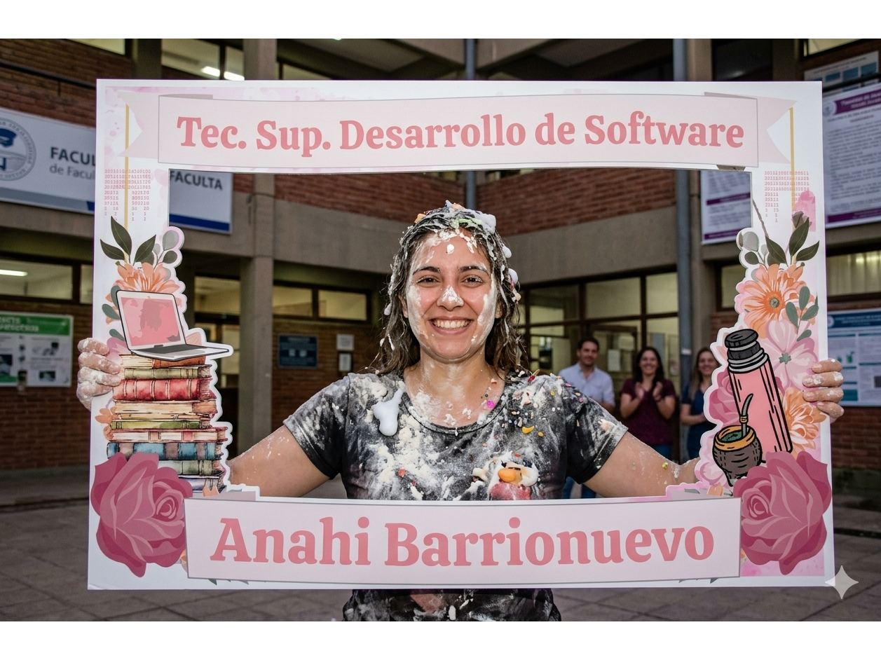 CUADRO DE SELFIE 60x90CM | MODELO TEC. DESARROLLO SOFTWARE