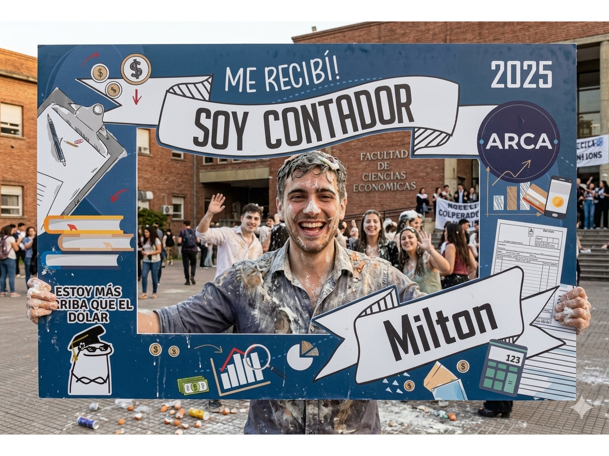 CUADRO DE SELFIE 60x90CM | MODELO CONTADOR