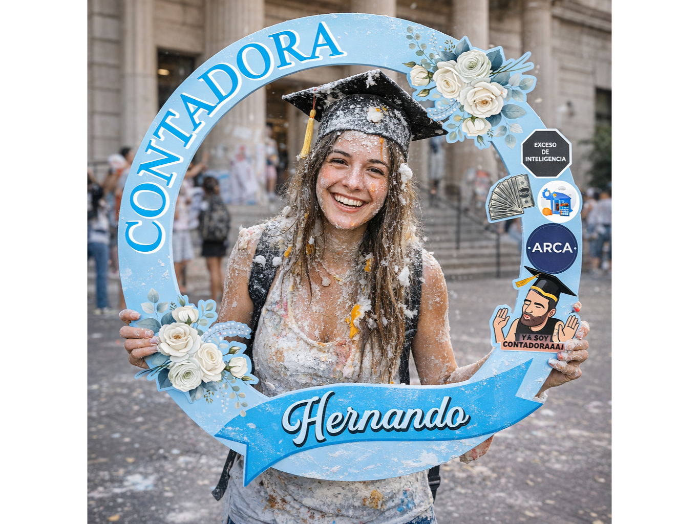 CUADRO DE SELFIE 90CM | MODELO CONTADOR