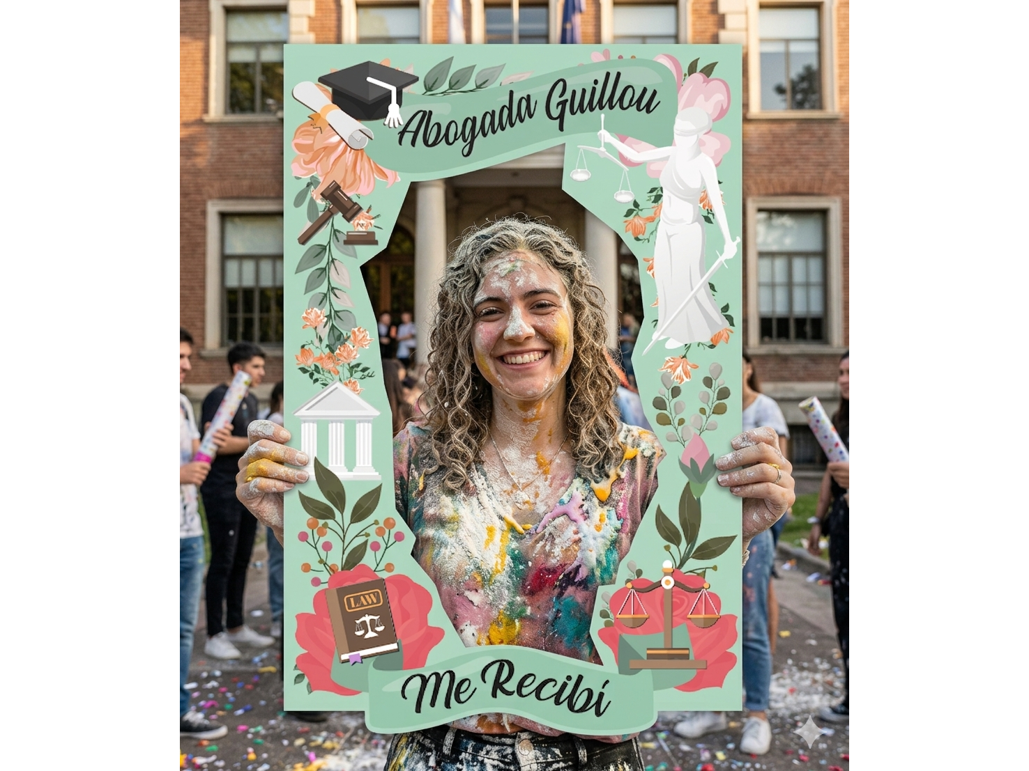 CUADRO DE SELFIE 60x90CM | MODELO ABOGACIA