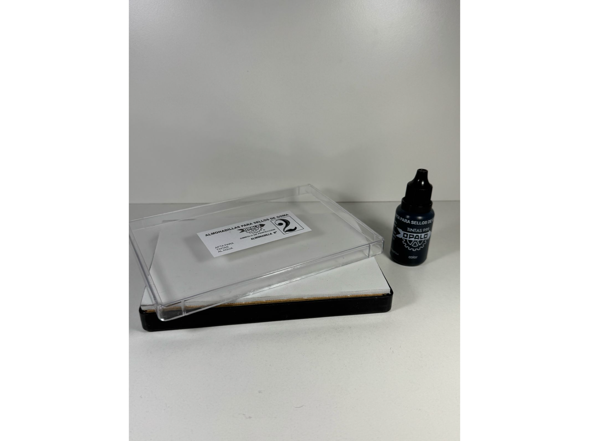 COMBO TINTA AL AGUA 25cc + ALMOHADILLA 10X15cm