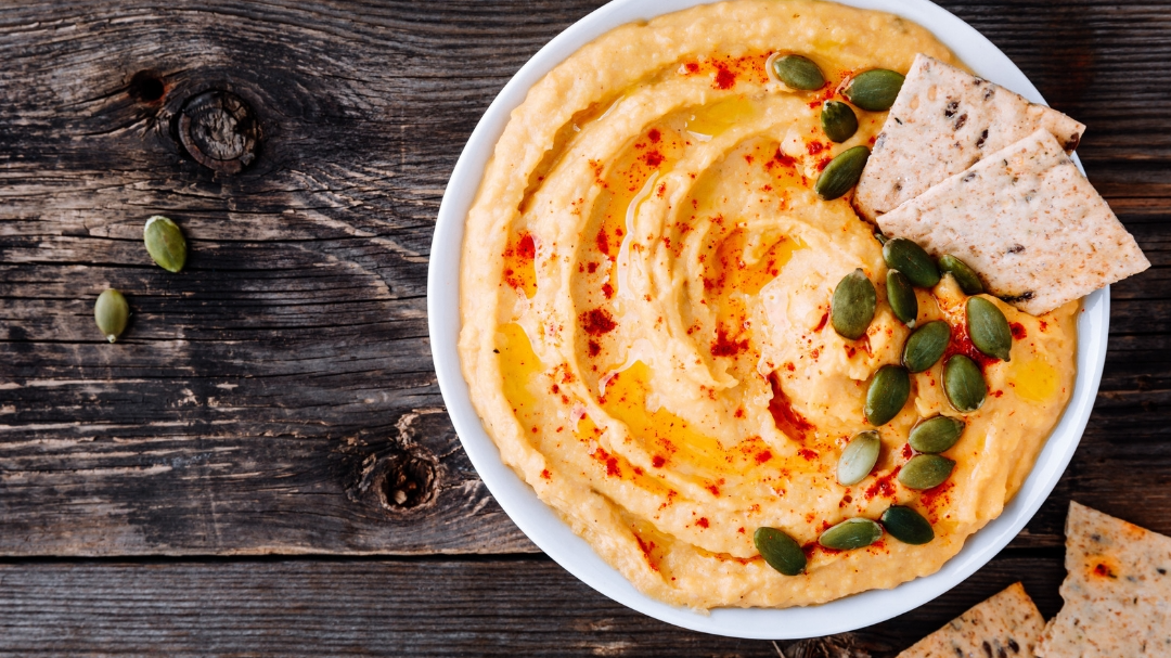 Hummus, dips, salsas y vinagres
