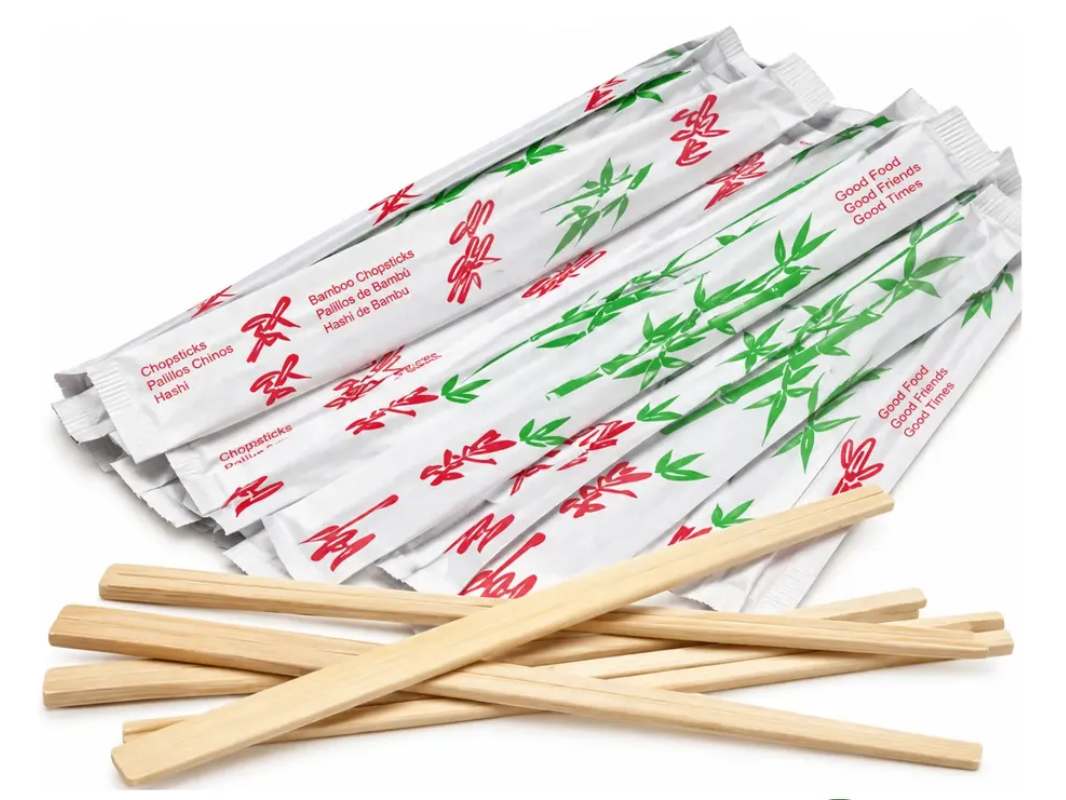 Palitos para sushi descartables