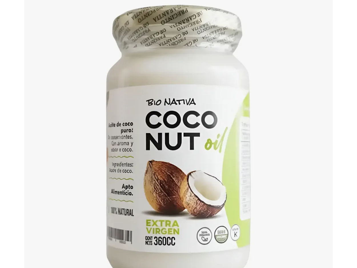 Aceite de coco BIO NATIVA x 360cc