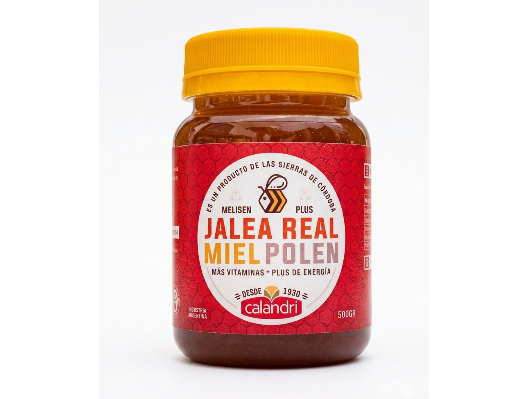 Jalea real+ miel + polen Calandri