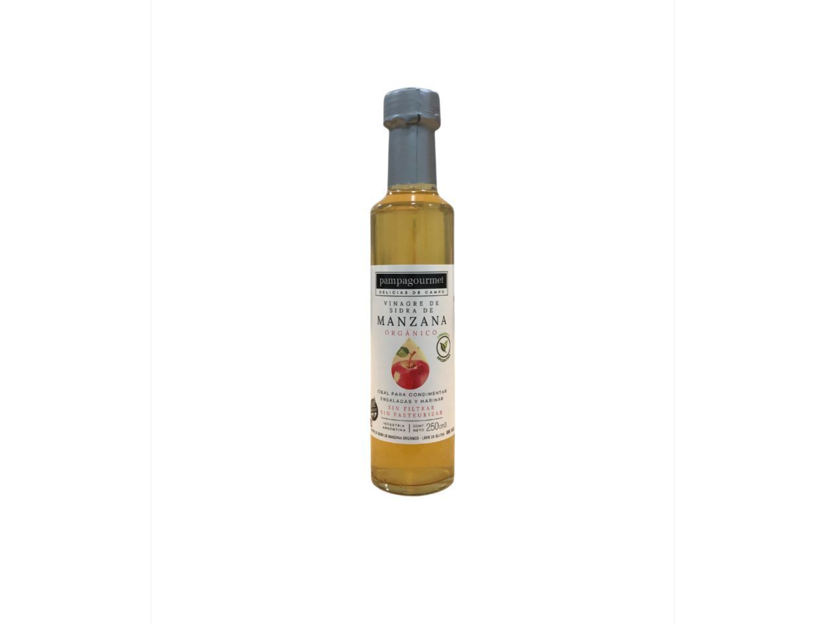 Vinagre de sidra de manzana x 250ml PAMPA GOURMET