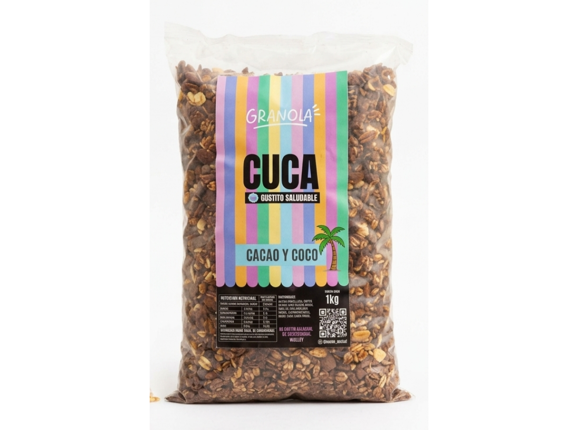 Granola CUCA cacao y coco