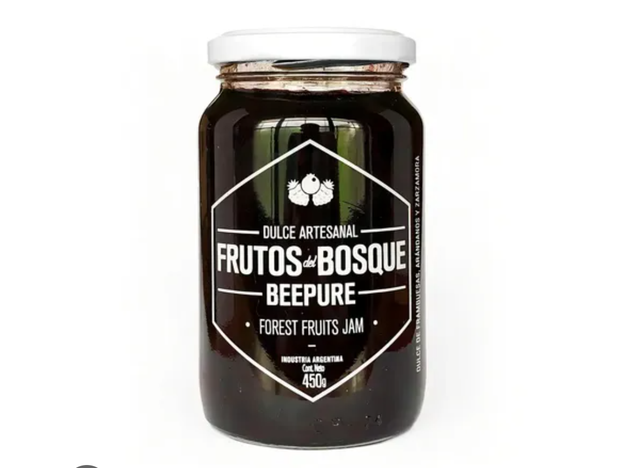 Mermelada BEEPURE frutos del bosque
