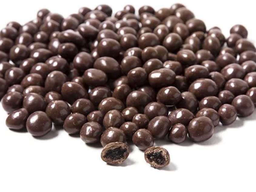 Pasas de uva con chocolate a granel