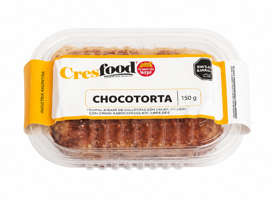 Chocotorta sin gluten CRESFOOD