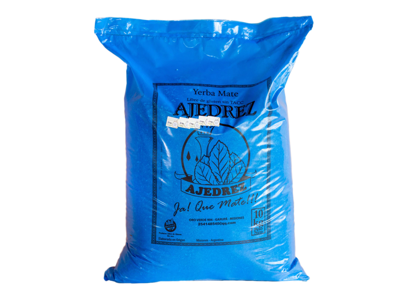 Yerba AJEDREZ despalada a granel