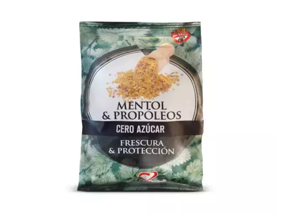Caramelos NUTRINAT cero azúcar mentol-propoleo