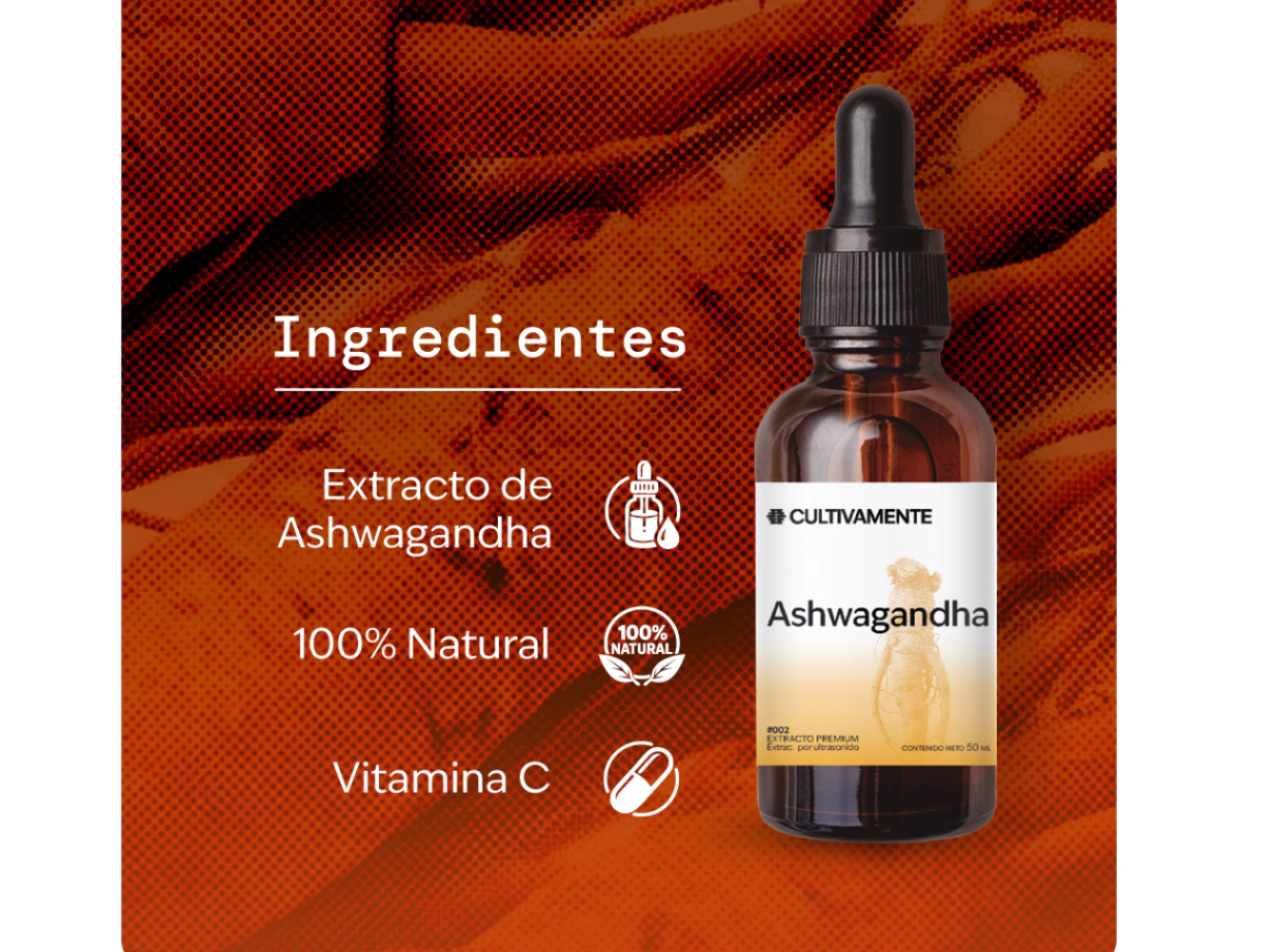 Ashwagandha x 50ml CULTIVAMENTE