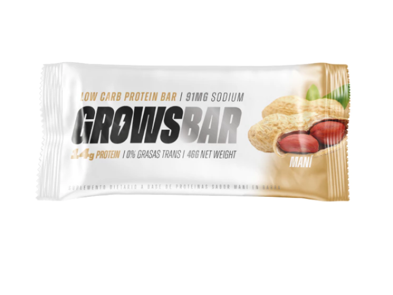 Barrita de proteína low carb GROWSBAR