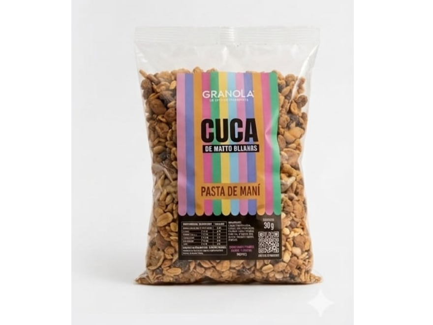Granola CUCA pasta de maní