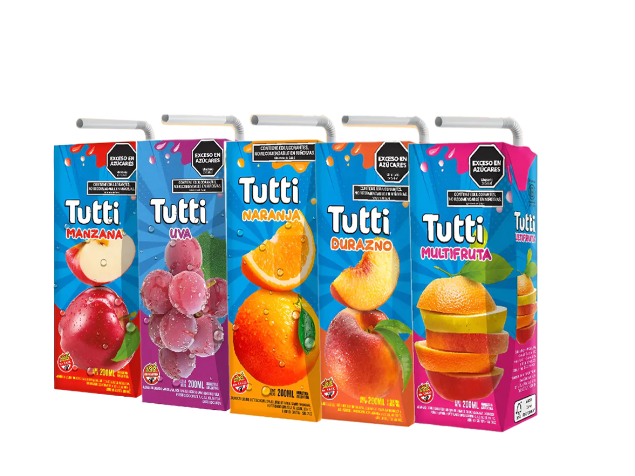 Jugo TUTTI x 200ml