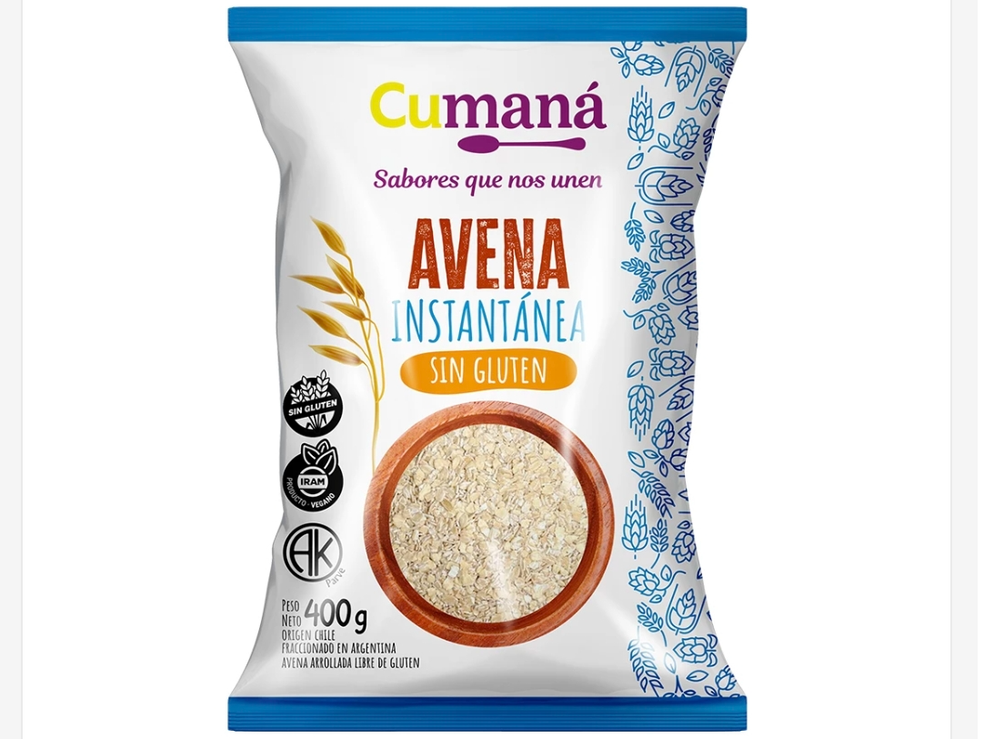 Avena instantánea CUMANÁ