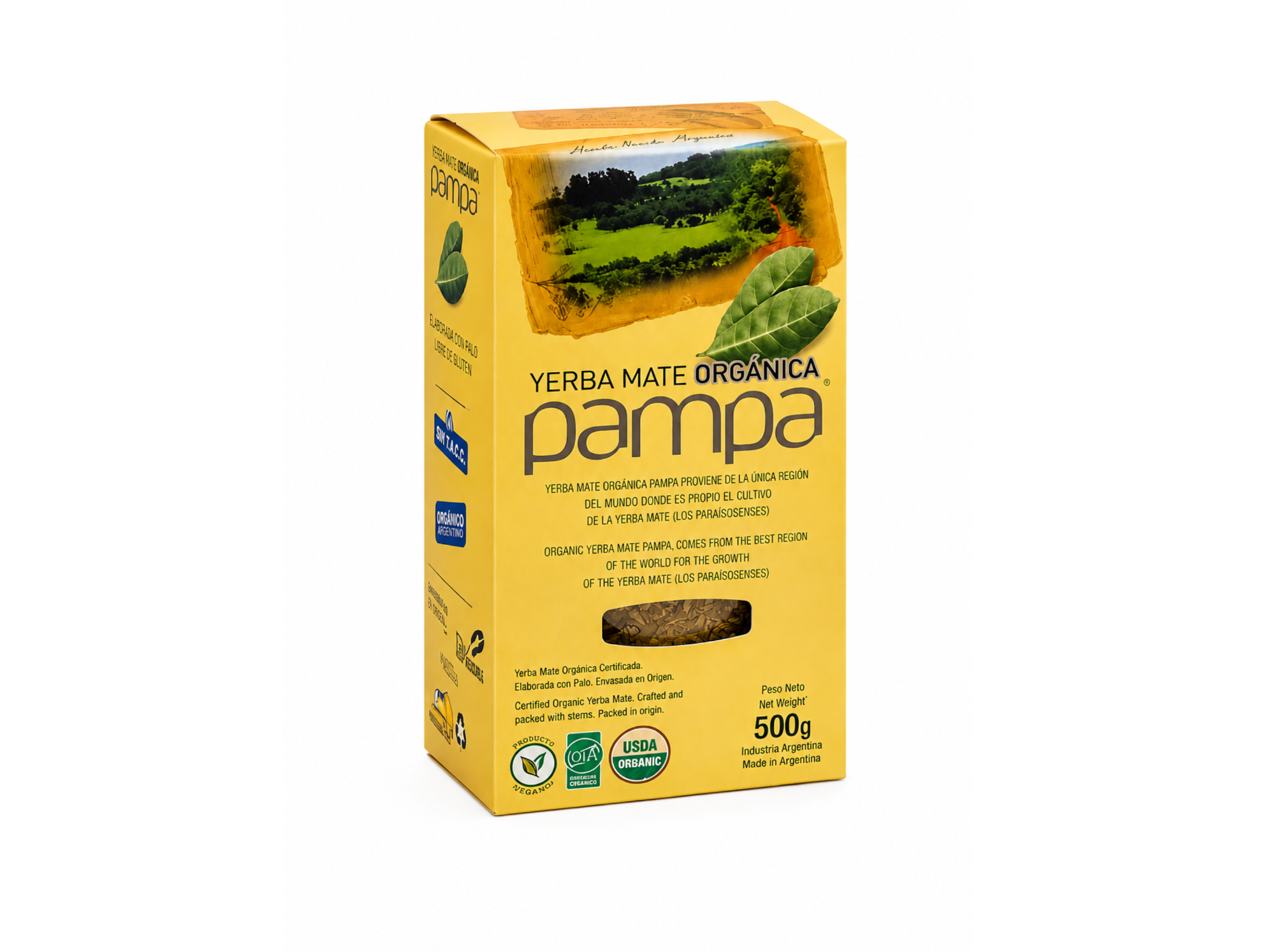 Yerba PAMPA orgánica x 500gs