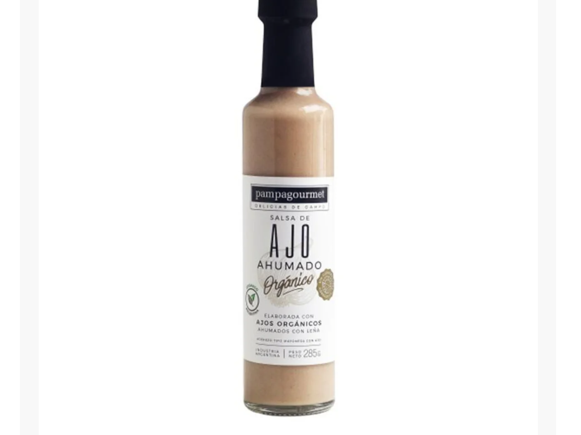 Salsa de ajo ahumado PAMPA GOURMET