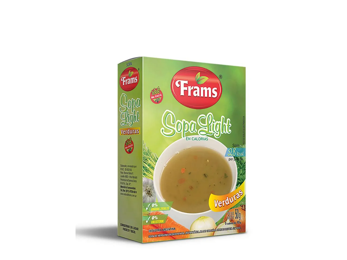 Sopa de verduras x 5 sobres