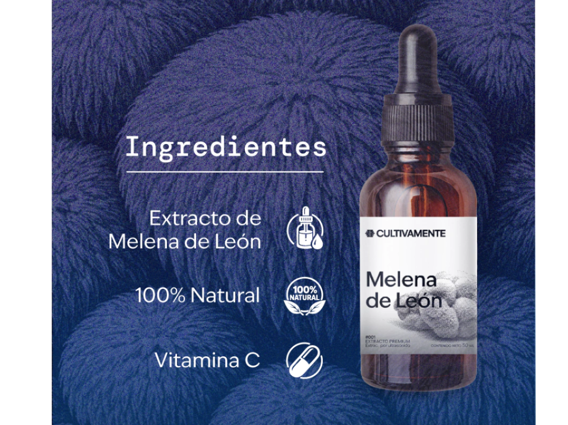Melena de león x 50ml CULTIVAMENTE