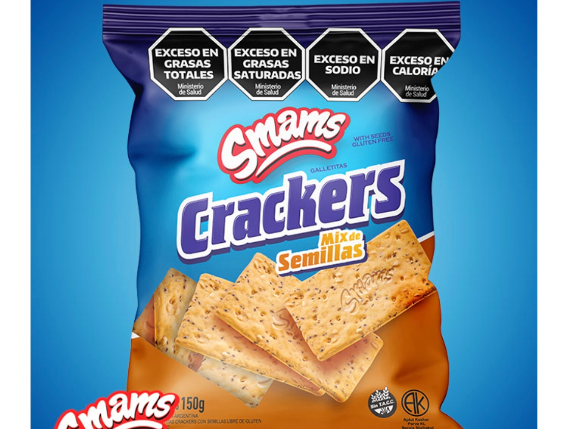 Crackers mix de semillas SMAMS