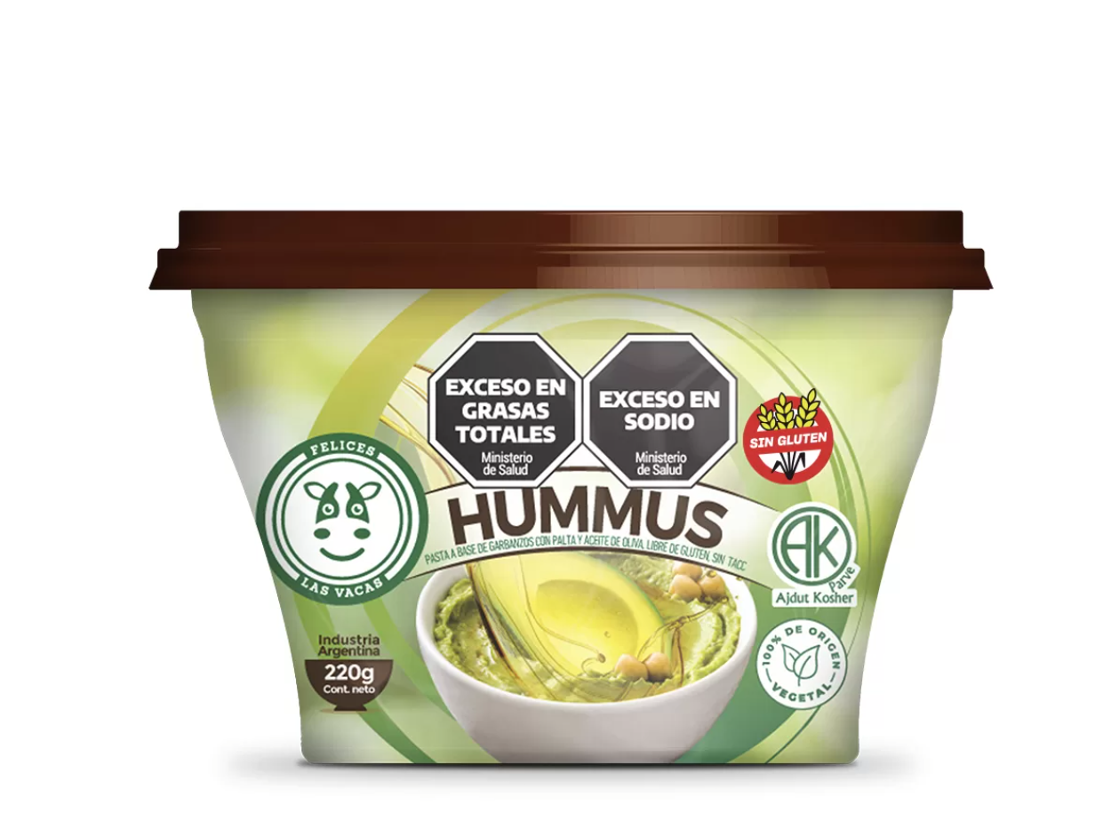 Hummus de palta FELICES LAS VACAS