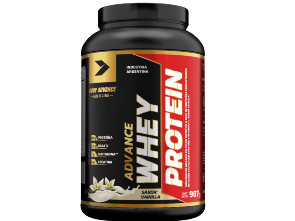 Proteína whey concentrada BODY ADVANCE Pote 907gs