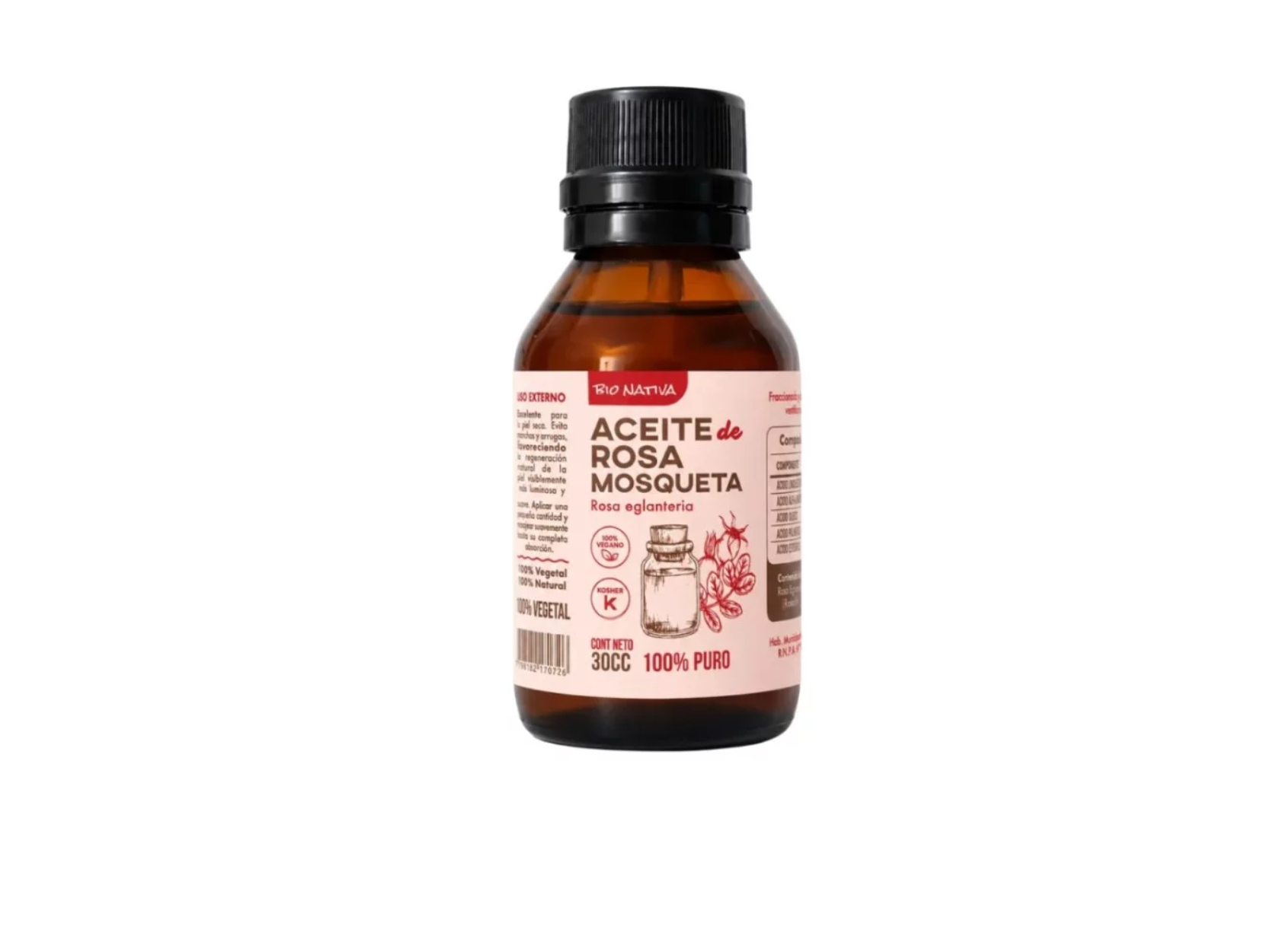 Aceite de rosa mosqueta BIO NATIVA