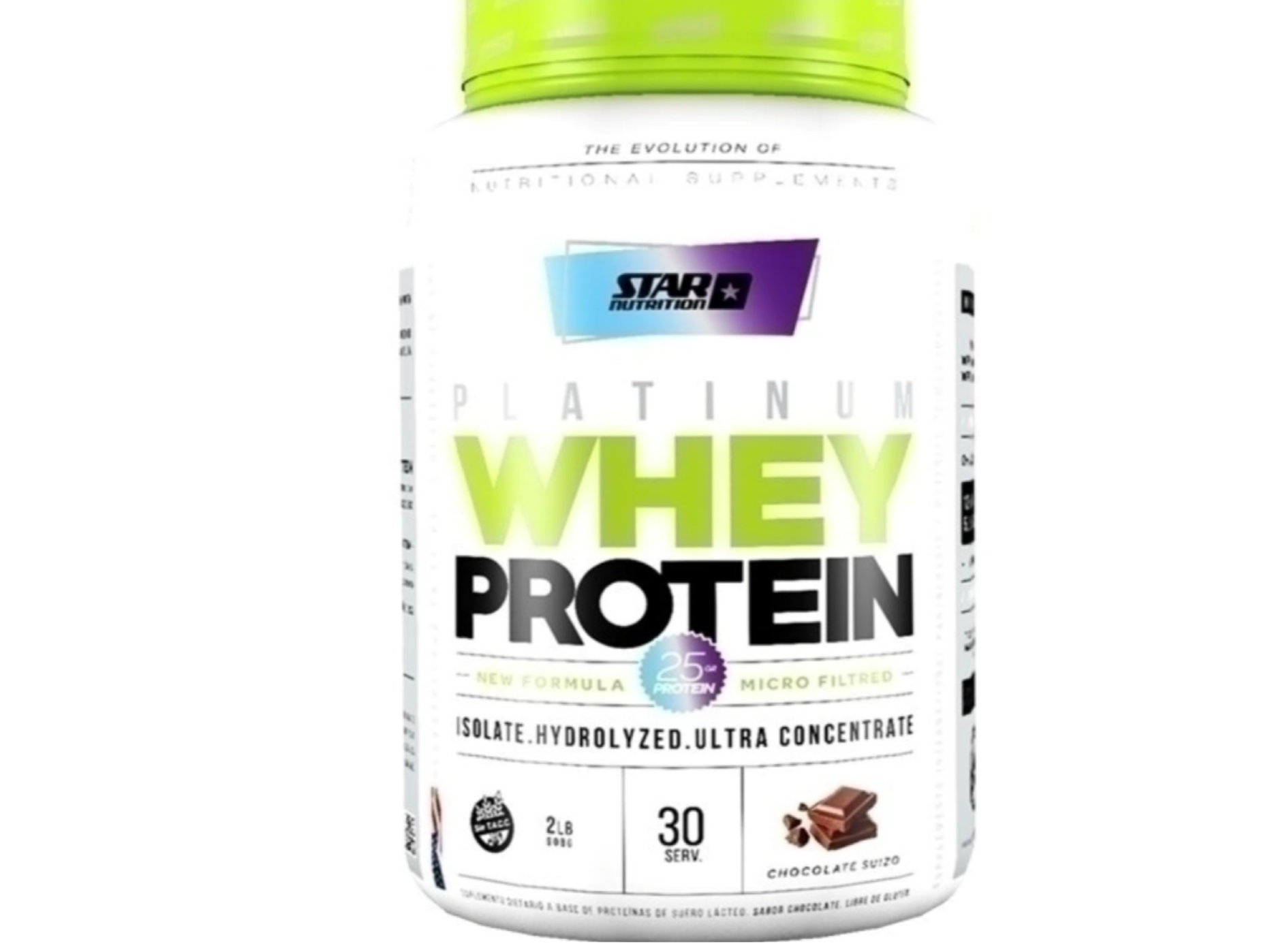 Proteína whey STAR NUTRITION Pote 2lb