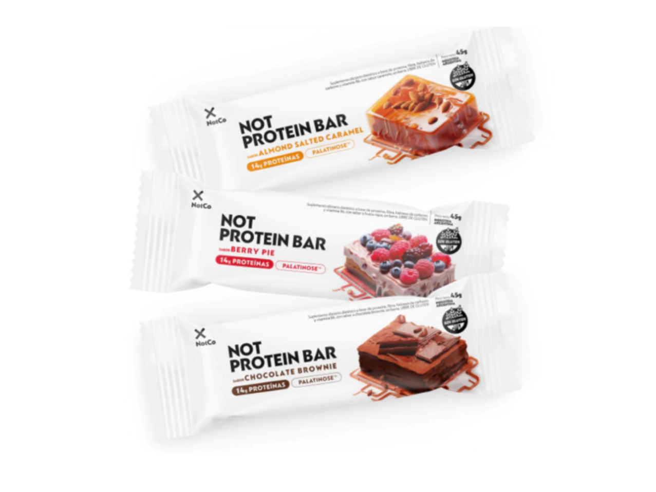 Barritas NOT PROTEIN BAR (proteína vegetal)