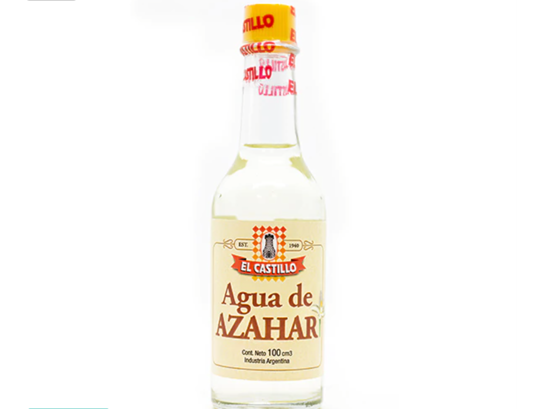 Agua de azahar x 100ml EL CASTILLO