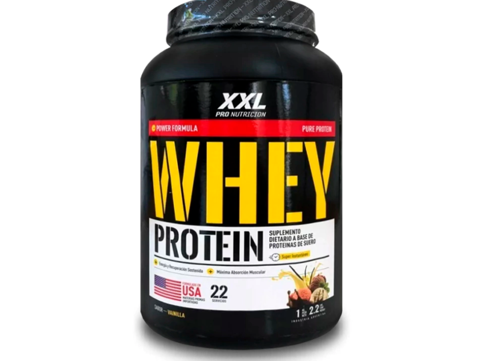 Proteina whey XXL PRO NUTRITION Pote 1kg