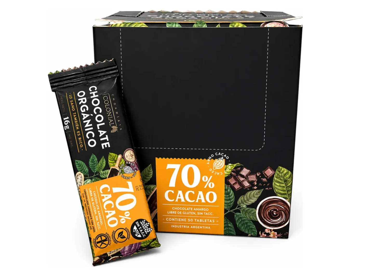 Tableta COLONIAL 70% x 16gs