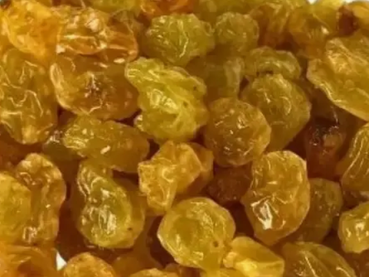Pasas de uva rubias