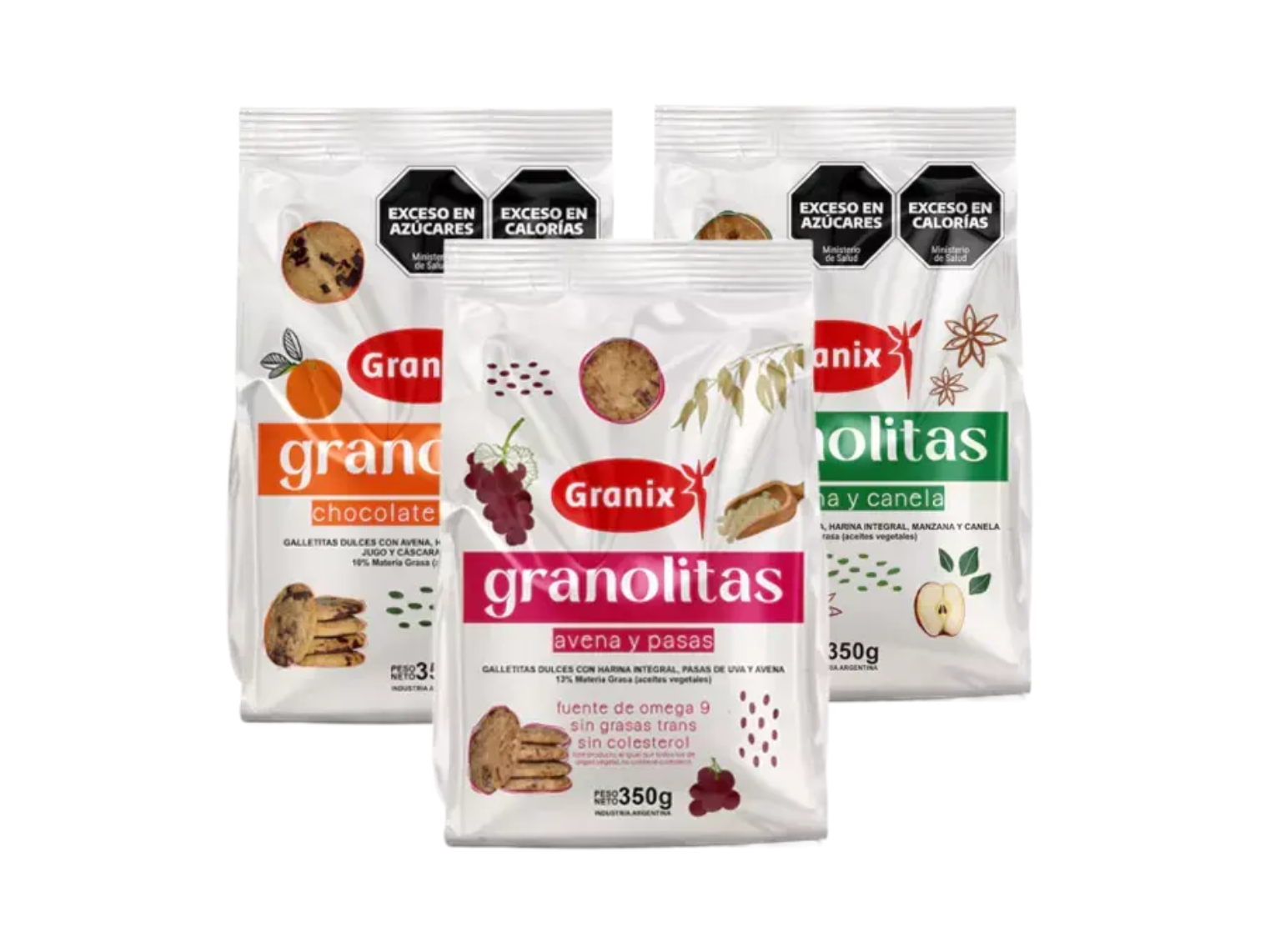 Galletitas Granolitas GRANIX