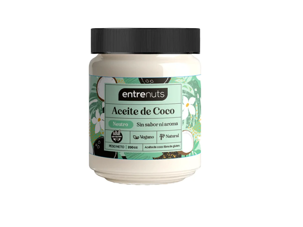 Aceite de coco neutro ENTRENUTS x 200cc