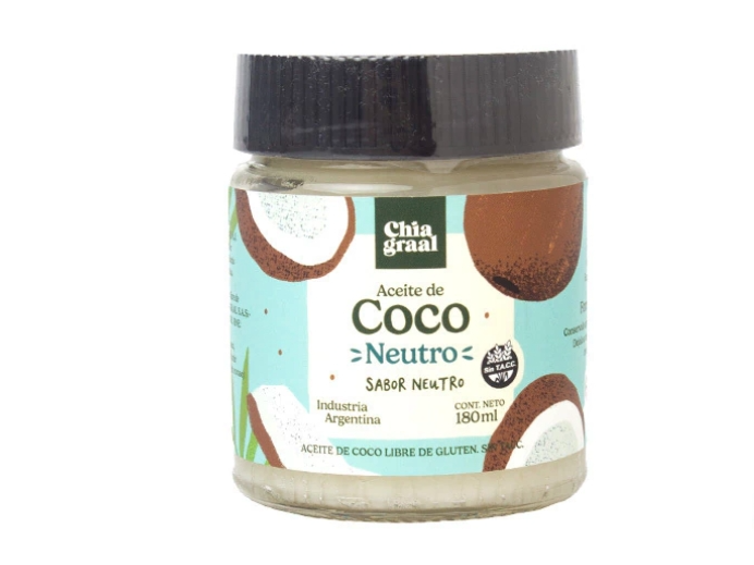 Aceite de coco neutro x 90 ml