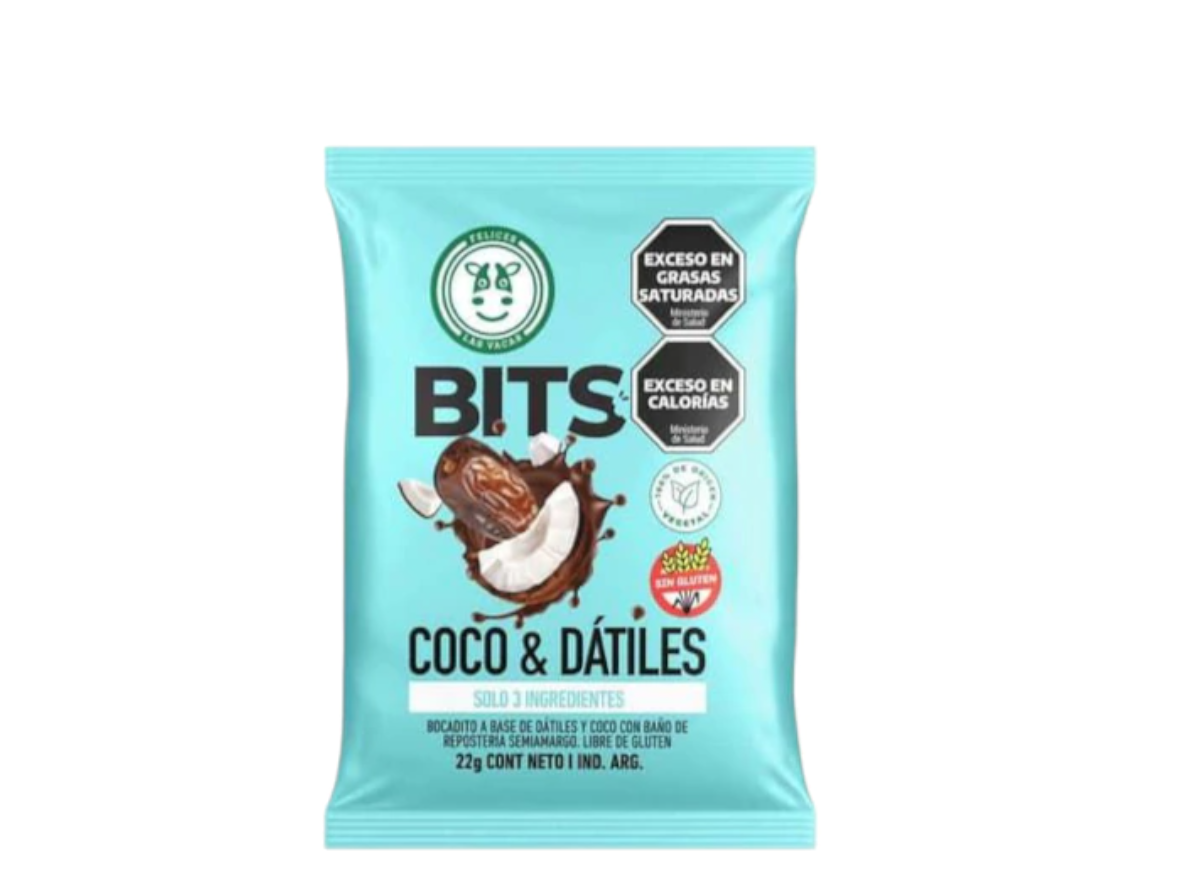 Bits de coco y dátiles FELICES LAS VACAS