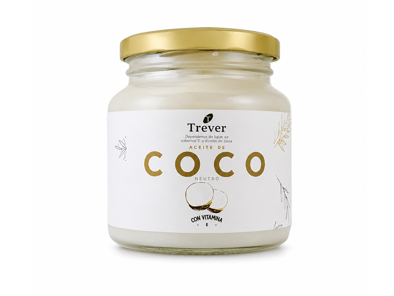 Aceite de coco neutro TREVER x 250cc
