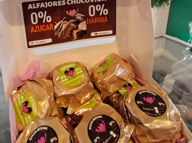 Alfajor CHOCOVIDA de pistacho