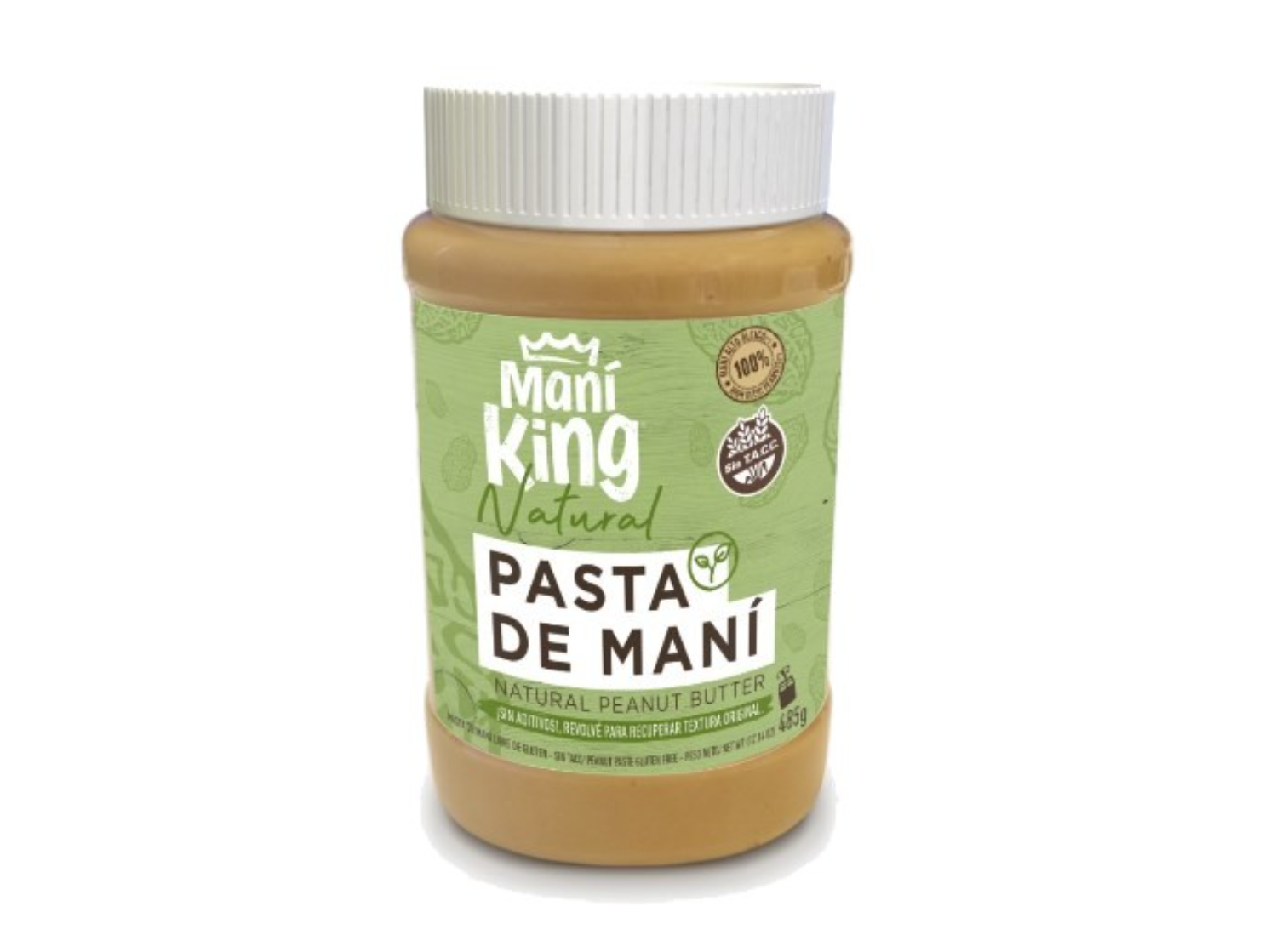 Pasta de maní MANÍ KING 485gs