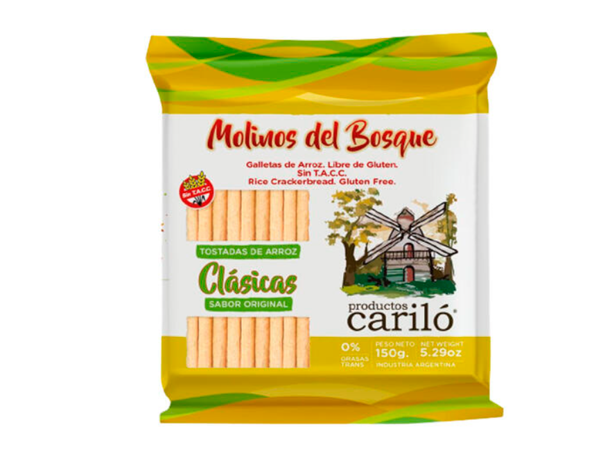 Tostadas de arroz MOLINOS DEL BOSQUE tradicionales
