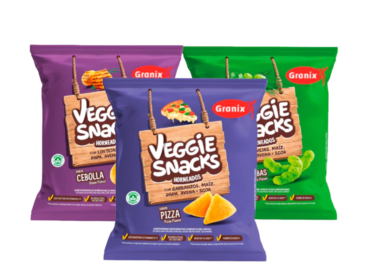 Veggie snacks GRANIX